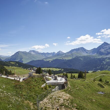 Blick ins Arosa Bärenland | © Arosa Tourismus / Nina Hardegger-Mattli